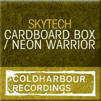 Cardboard Box / Neon Warrior Cover