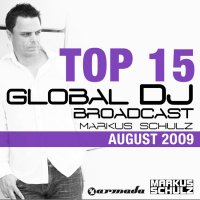 Global DJ Broadcast Top 15 - August 2009 Cover